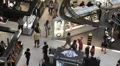 Shopping Center Galeries Lafayette Department Store Paris Most Famous Luxury HD Footage