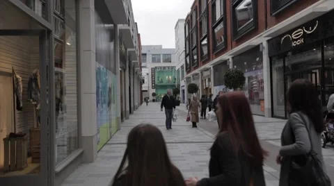 Shopping centre Stock Footage 40040951