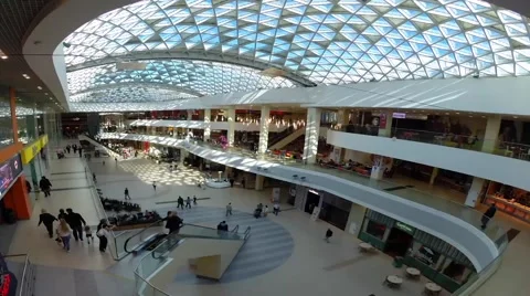 A shopping centre. General view Vidéo 46709253