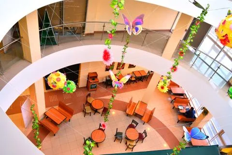 Shopping centre Stock-Fotos