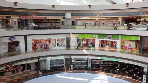 Shopping centre time lapse Video stock 24638358