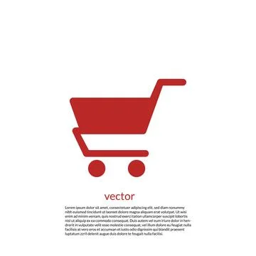 Shopping chart best flat icon. Stock Illustration