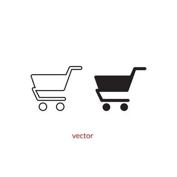 Shopping chart best flat icon. Stock Illustration