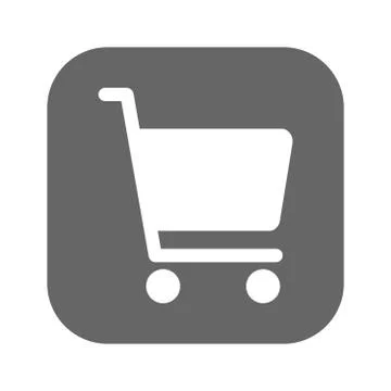 Shopping chart vector icon, vector best flat icon, EPS Stock Illustration
