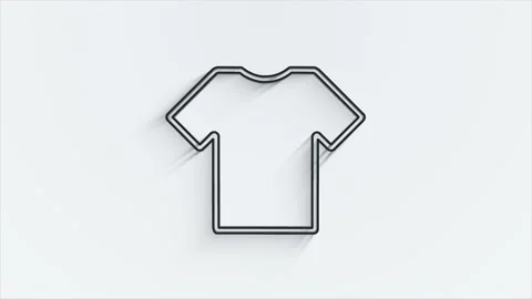 Shopping concept 3D pixel icon design. Outline web icon. Motion graphics. Vídeo Stock 153861468
