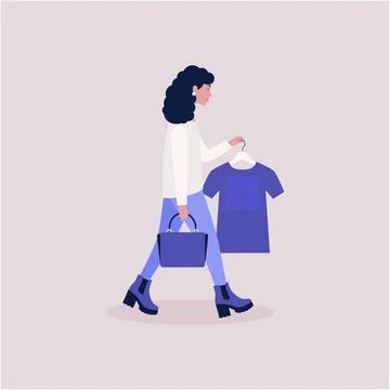 Shopping concept Stock Illustration