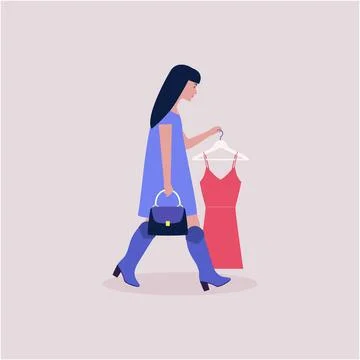 Shopping concept Stock Illustration