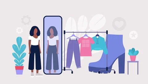Shopping concept Stock Illustration