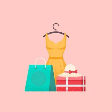 Shopping concept. Sales 스톡 일러스트