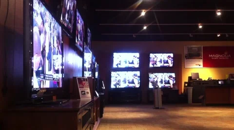 Shopping for electronics Stock Footage 890660