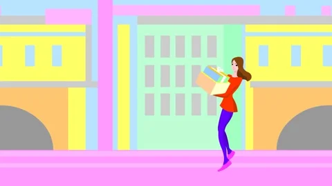 Shopping Stock Footage 135216778