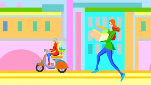 Shopping Stock Footage 135225976