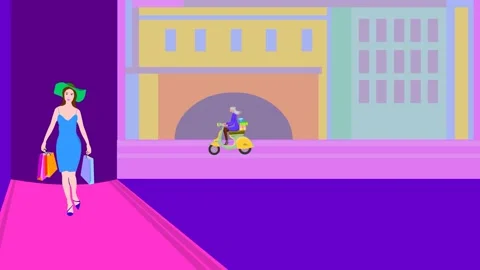 Shopping Stock Footage 135236739