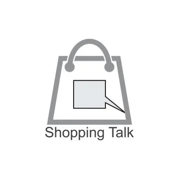 Shopping forum symbol vector Illustrazione stock