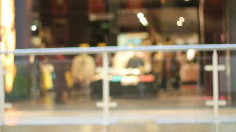 Shopping gallery Video stock 741593