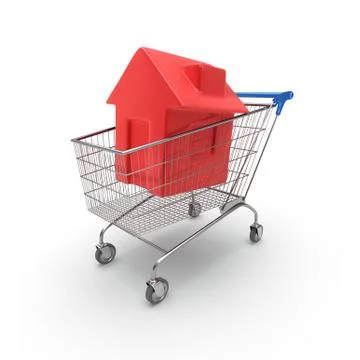 Shopping House Stock Illustration
