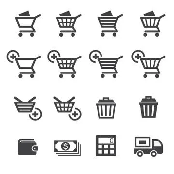 Shopping icon Stock Illustration
