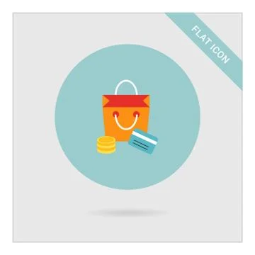 Shopping icon 스톡 일러스트