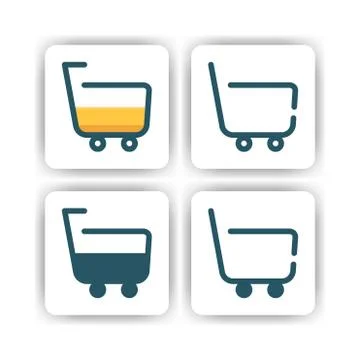 Shopping Icon Vector illustration Ilustración de archivo