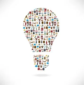 Shopping ideas Stock Illustration