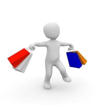 Shopping Stock Illustration