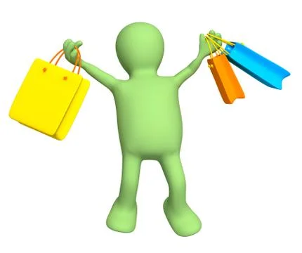 Shopping Stock Illustration