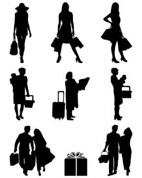 Shopping Stock Illustration