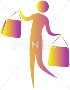 Shopping Stock Illustration