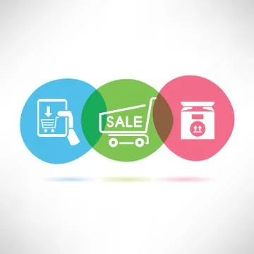 Shopping Stock Illustration