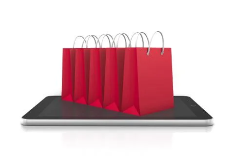 Shopping 库存插图