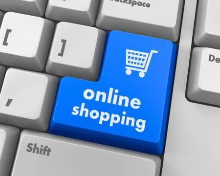 Shopping 库存插图