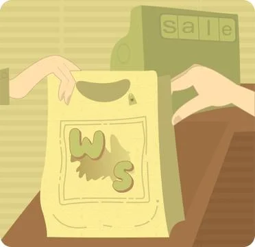 Shopping Stock Illustration