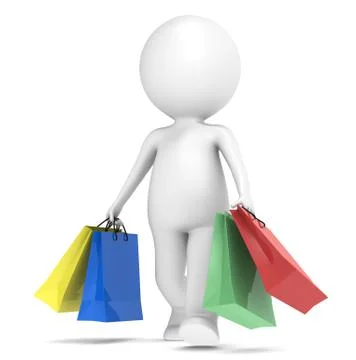 Shopping Stock Illustration