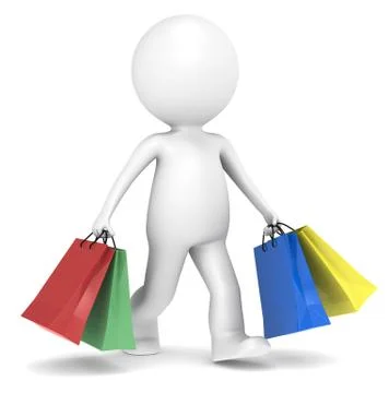 Shopping Stock Illustration