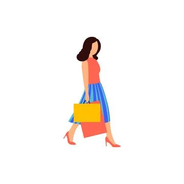 Shopping Stock Illustration