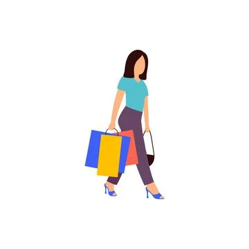 Shopping Stock Illustration