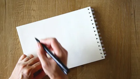 Shopping list Stock Footage 129171425