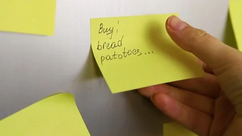 Shopping list. Stock Footage 170480752