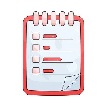 Shopping list Stock Illustration