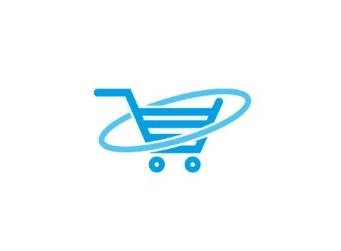 Shopping logo Stock Illustration