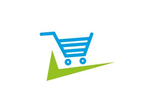 Shopping logo Stock Illustration