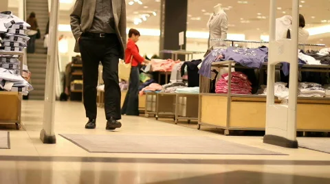 Shopping mall 1 Video stock 742885