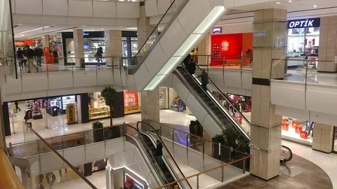 Shopping mall 4k Stock Video Pond5