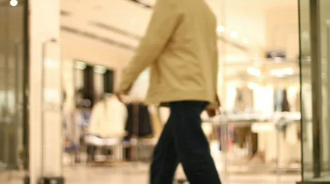 Shopping mall 5 Stock Footage