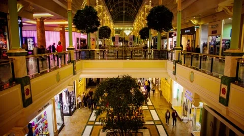 Shopping Mall Activity 06.mp4 Stock Footage 42878436