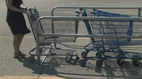 Shopping Mall Carts Vidéo 11944563