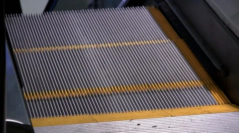 Shopping mall escalator Stock Footage 49802906