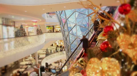 Shopping mall Stock Footage 950740