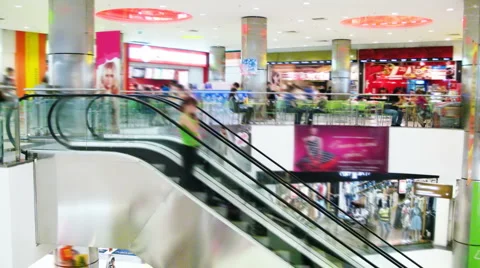 Shopping Mall Vídeos de archivo 6189818