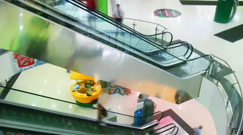 Shopping Mall Stock Footage 6189830